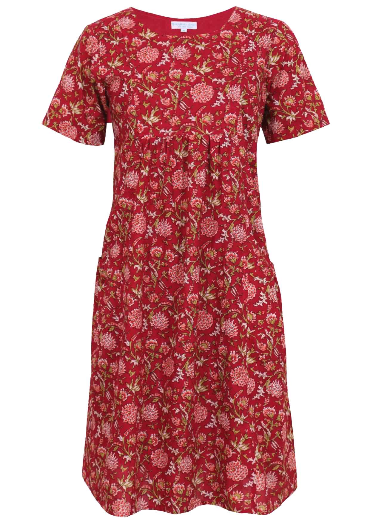 Frankie Dress Cranberry - Ysert