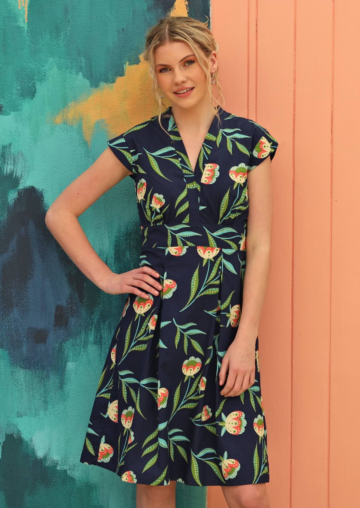 Billie Dress Midnight Reverie - Ysert