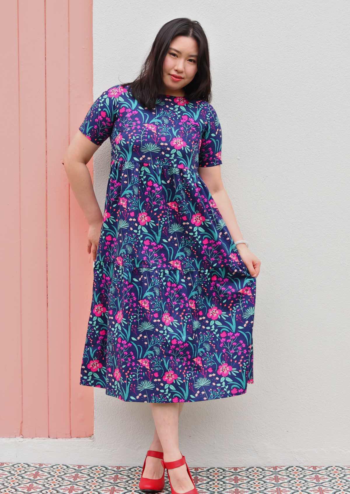 Claudia Dress Dianthus - Ysert