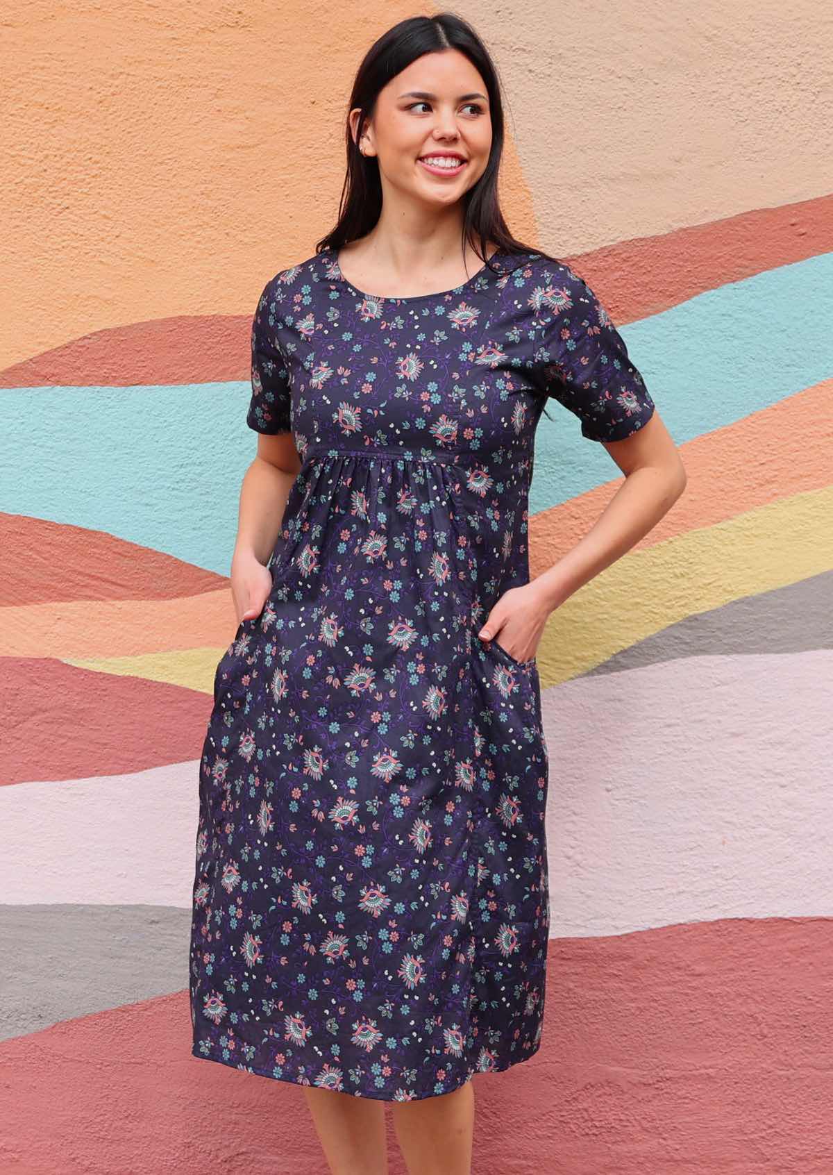 Frankie Dress Eventide - Ysert