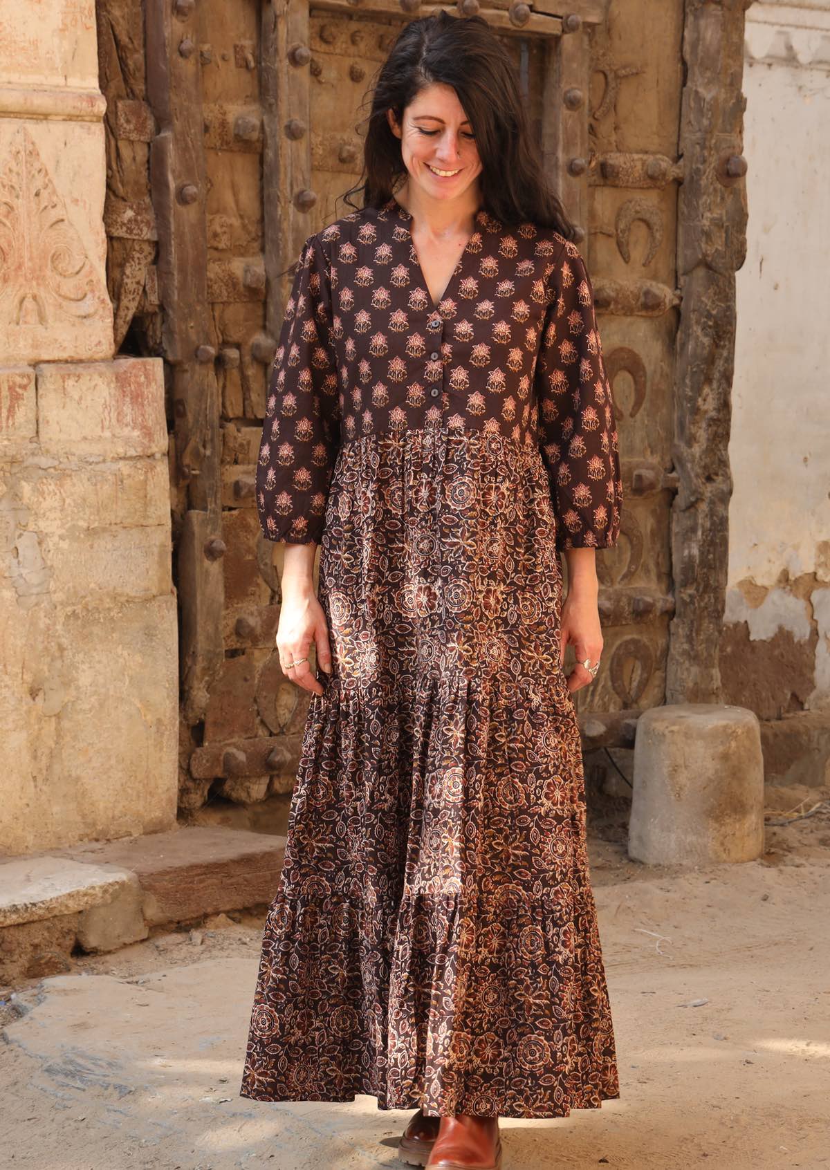 Mahika Tiered Maxi Dress - Ysert