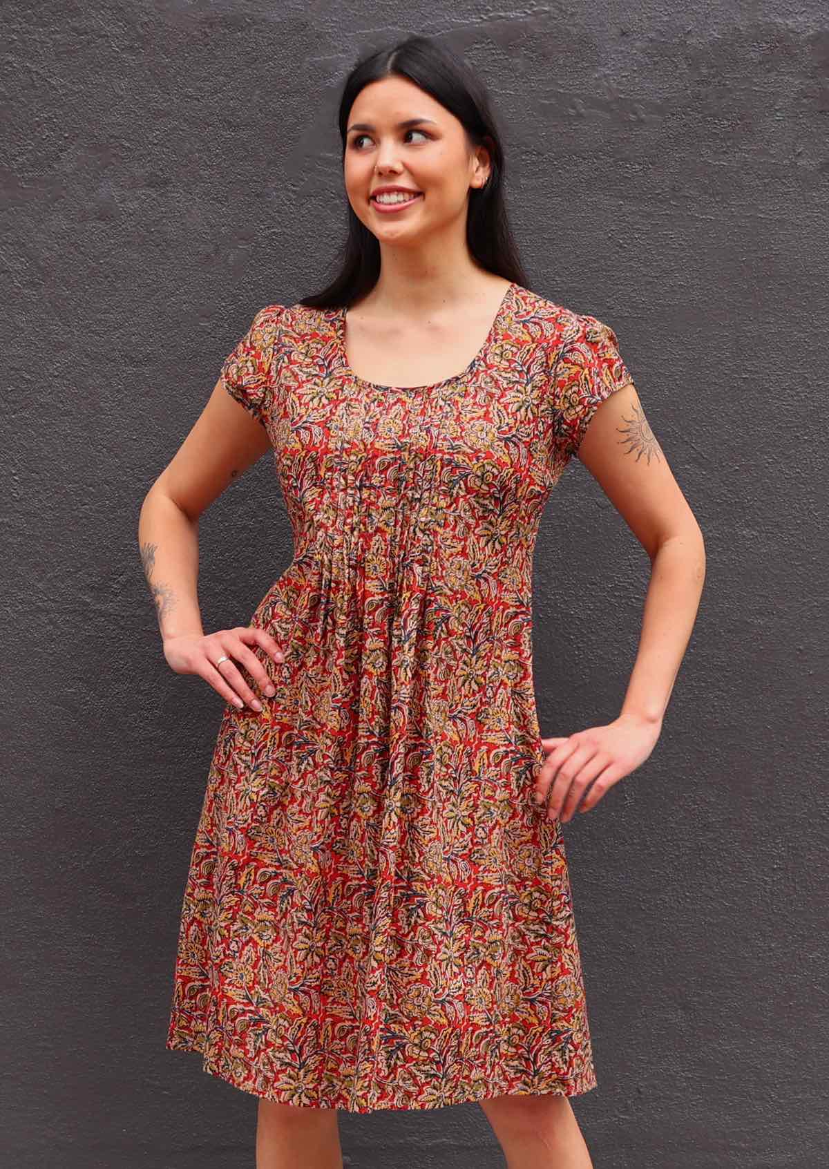 Tulsi Dress Wild Spice - Ysert