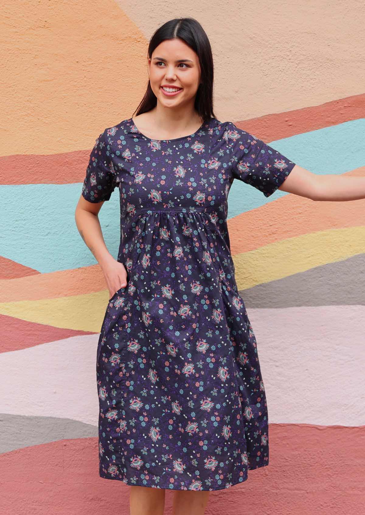 Frankie Dress Eventide - Ysert