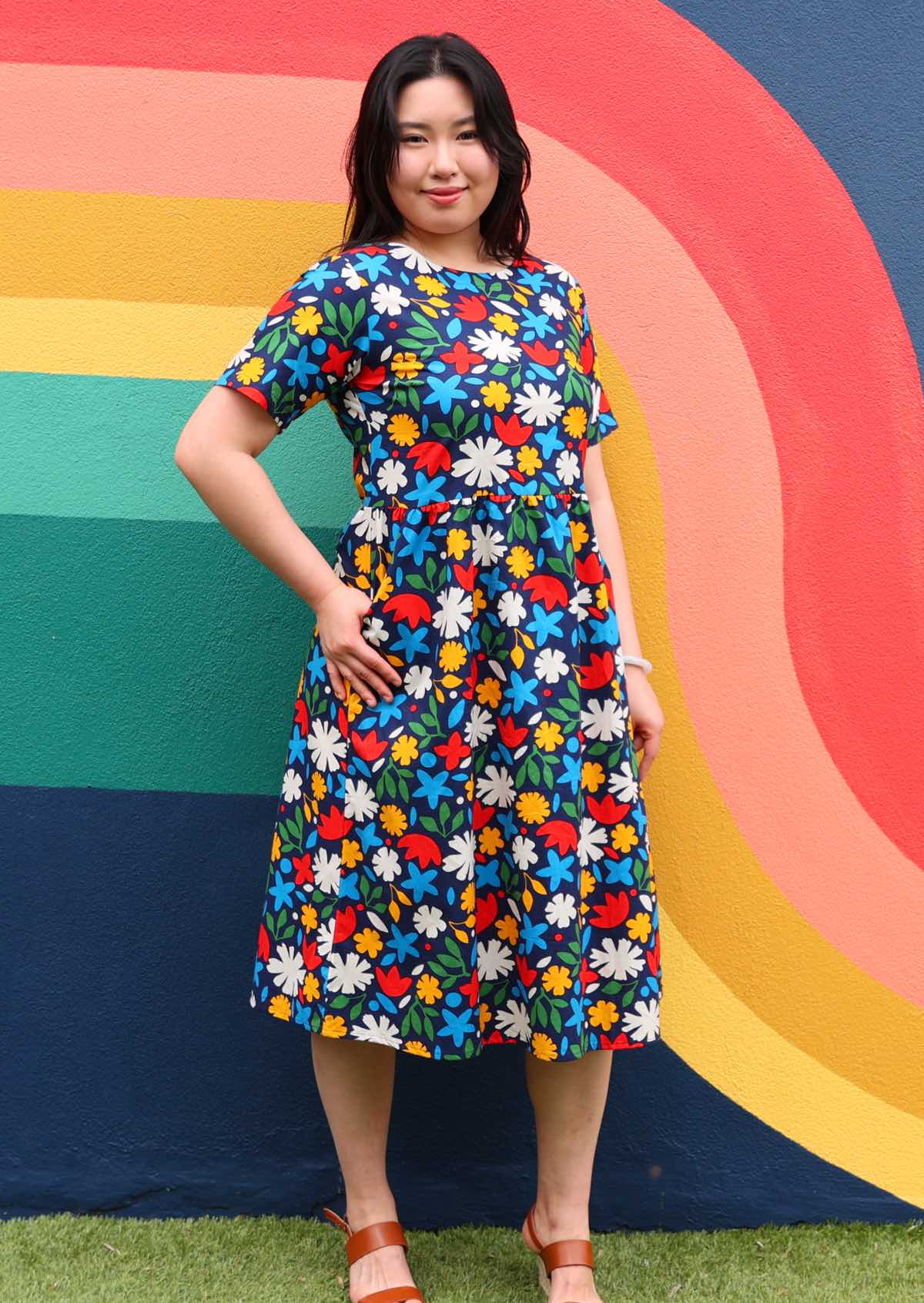 Maddison Dress Bright - Ysert