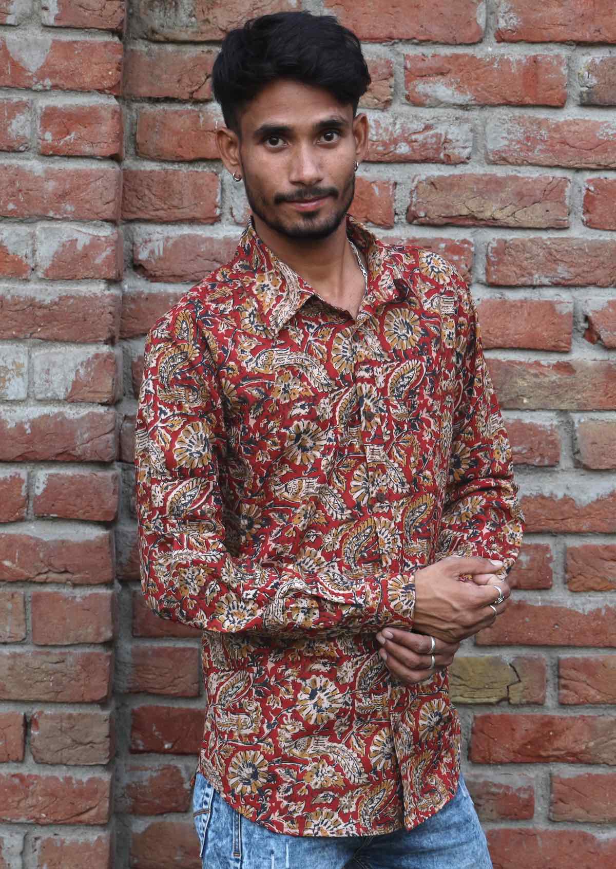 Long Sleeve Men's Shirt Mayur - Ysert