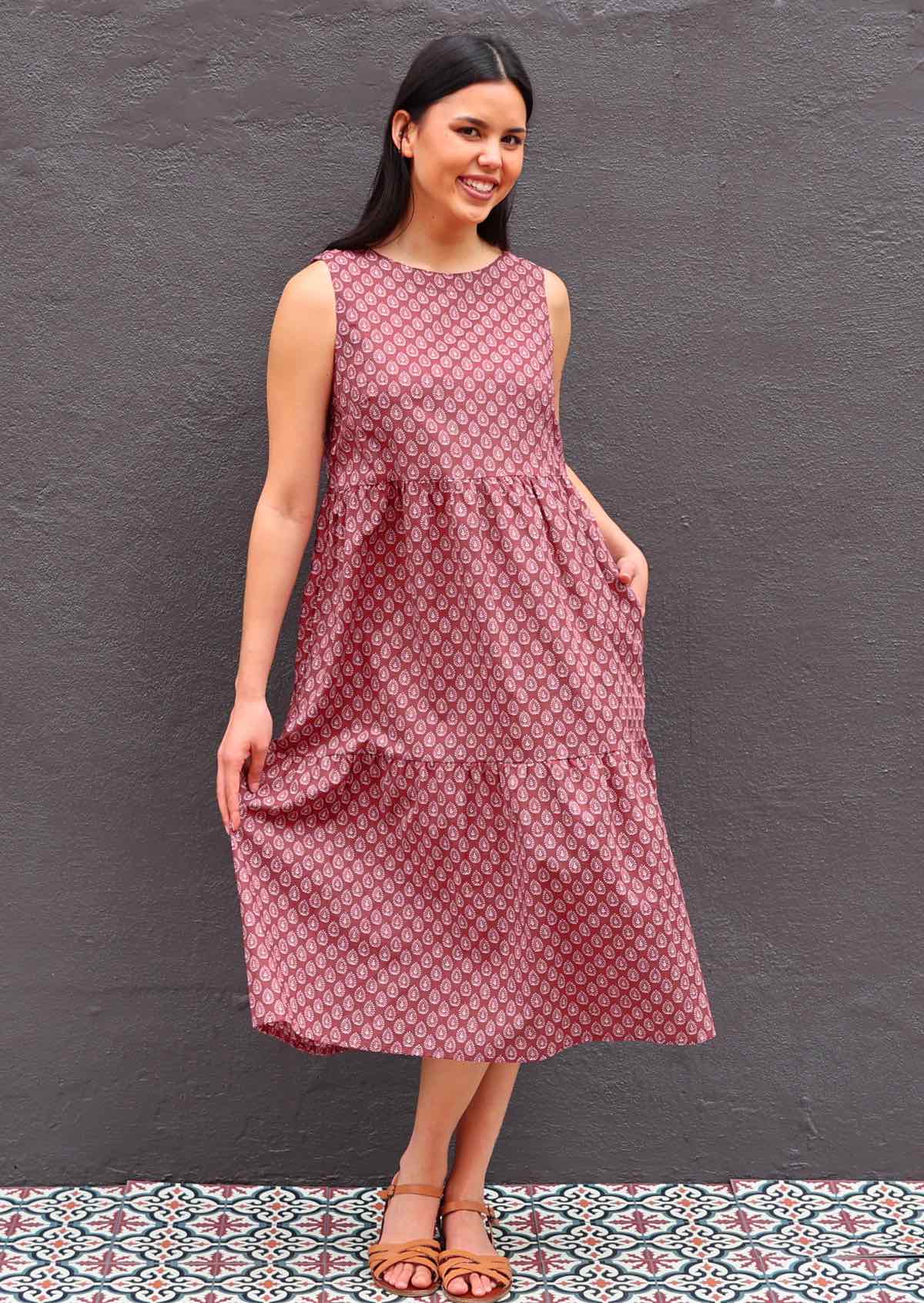 Tully Dress Henna - Ysert