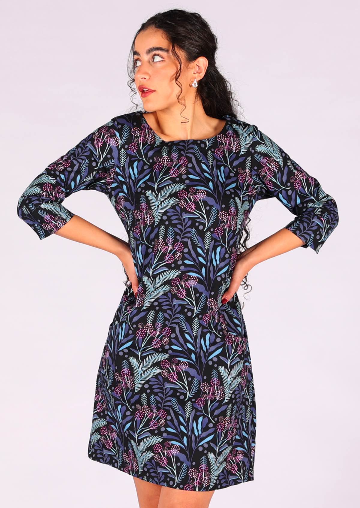 Jamie Dress Obsidian - Ysert