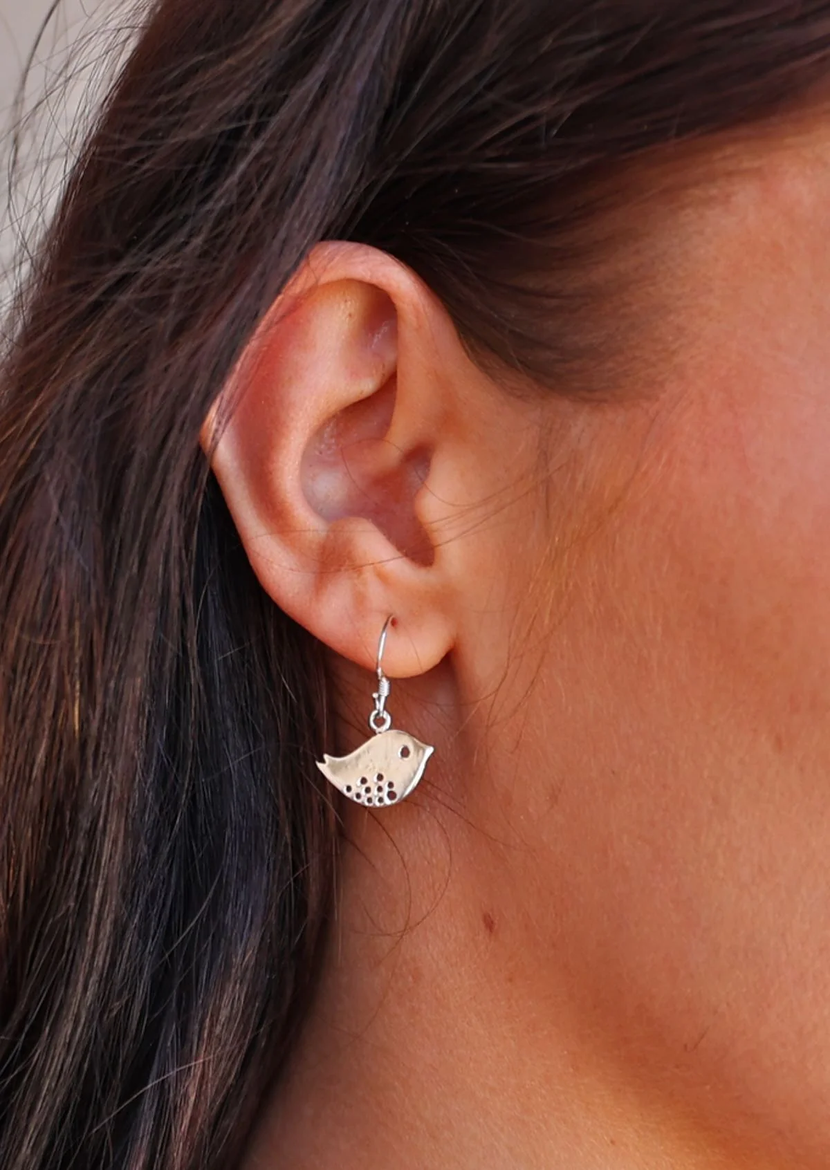 Little Tweets Silver Earrings - Ysert
