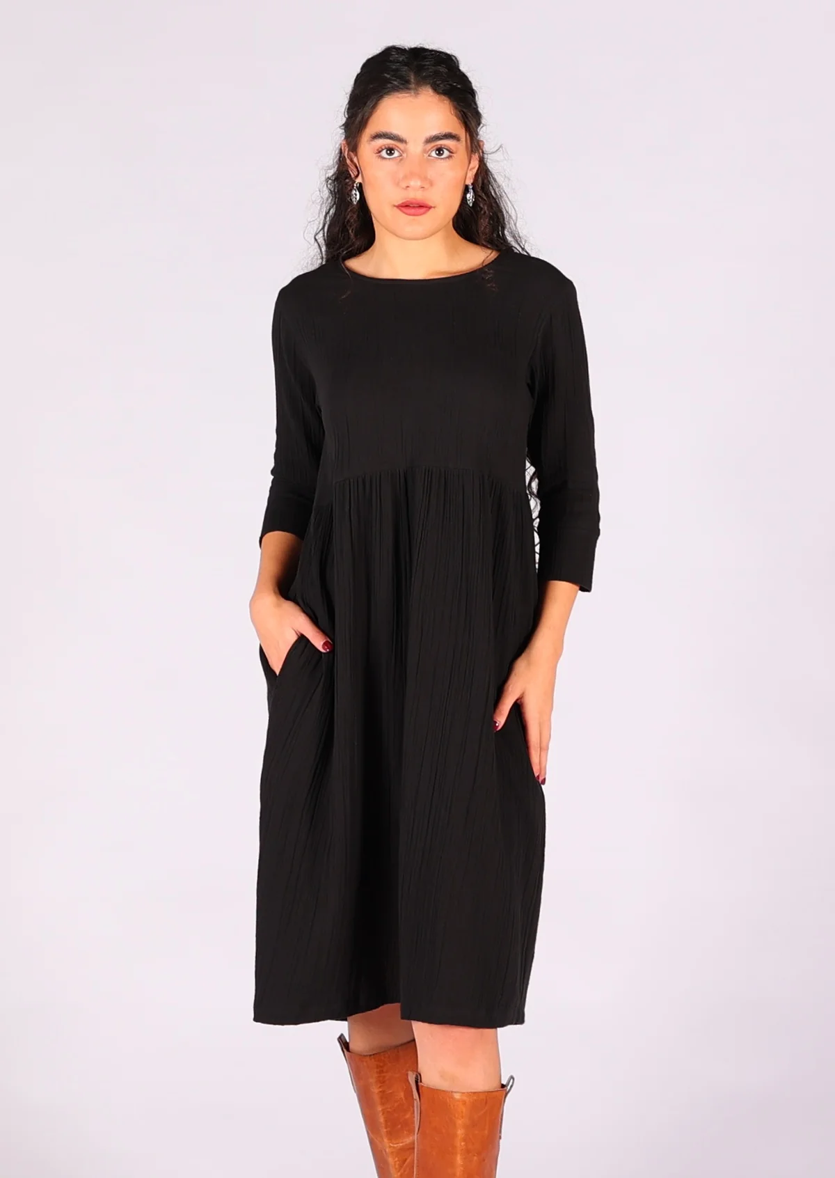 Zoey Dress Black - Ysert