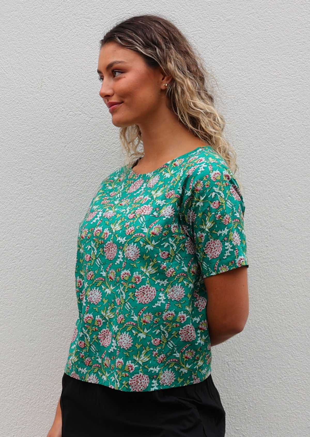 Neesha Top Juniper - Ysert