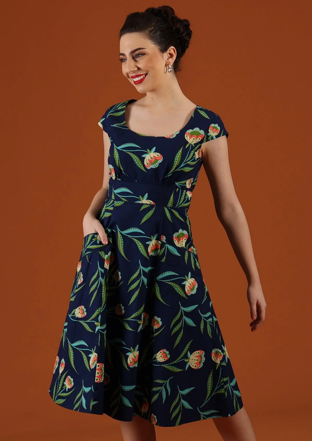 Scarlett Dress Midnight Reverie - Ysert