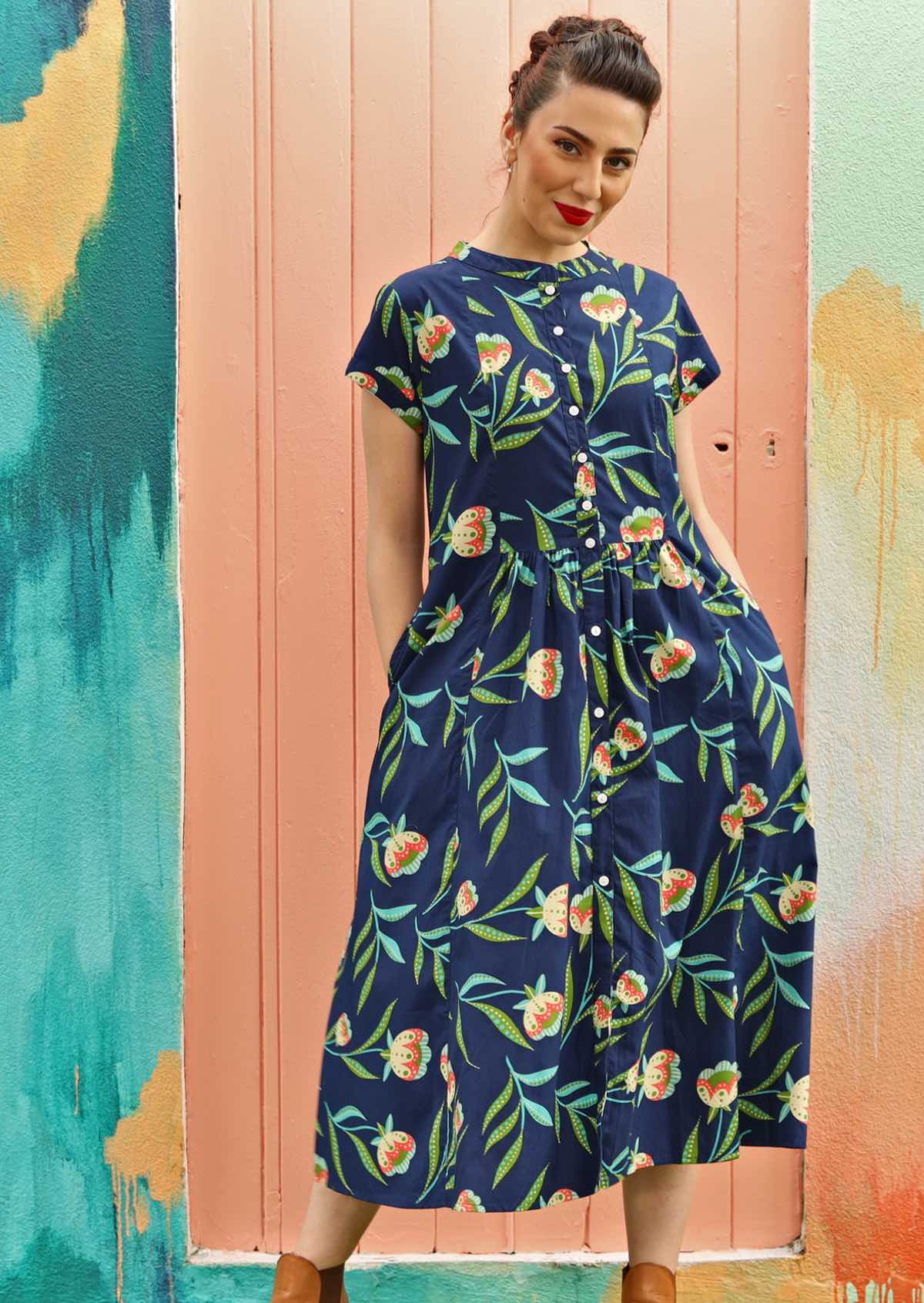 Vivien Dress Midnight Reverie - Ysert