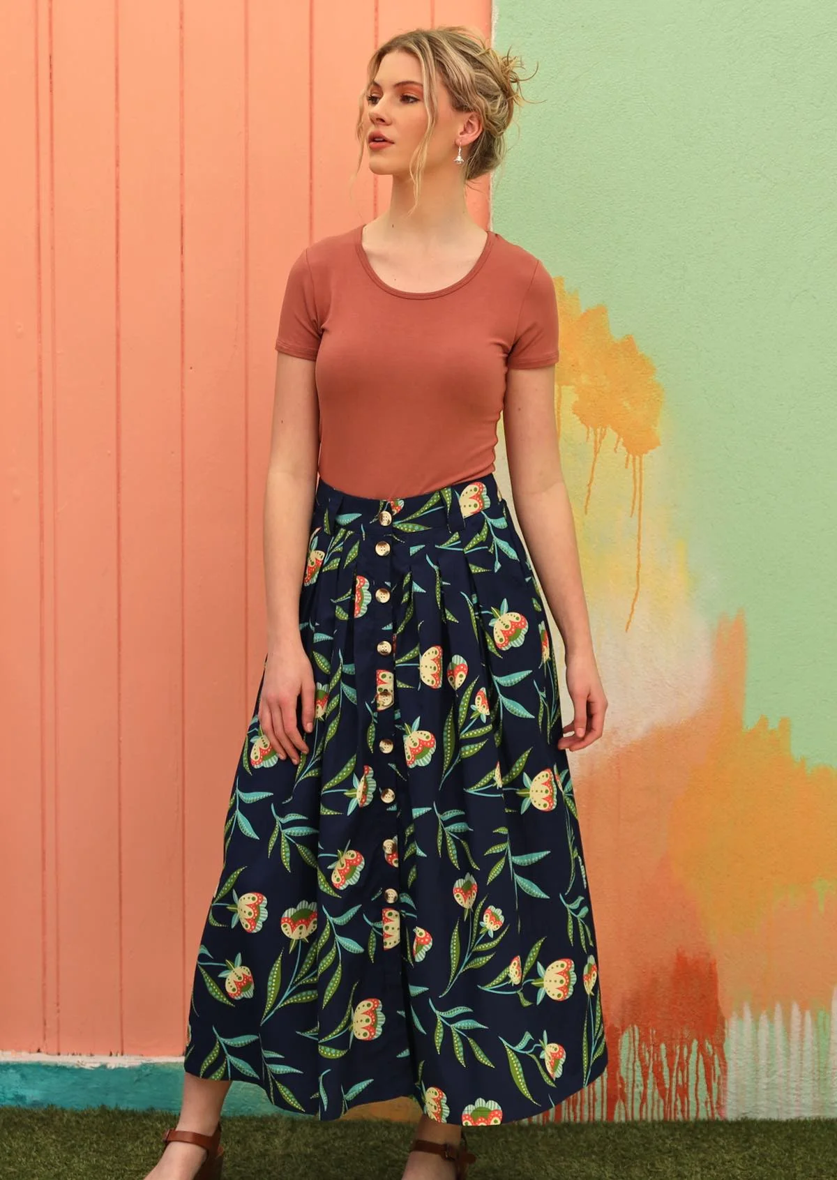 Cora Skirt Midnight Reverie - Ysert