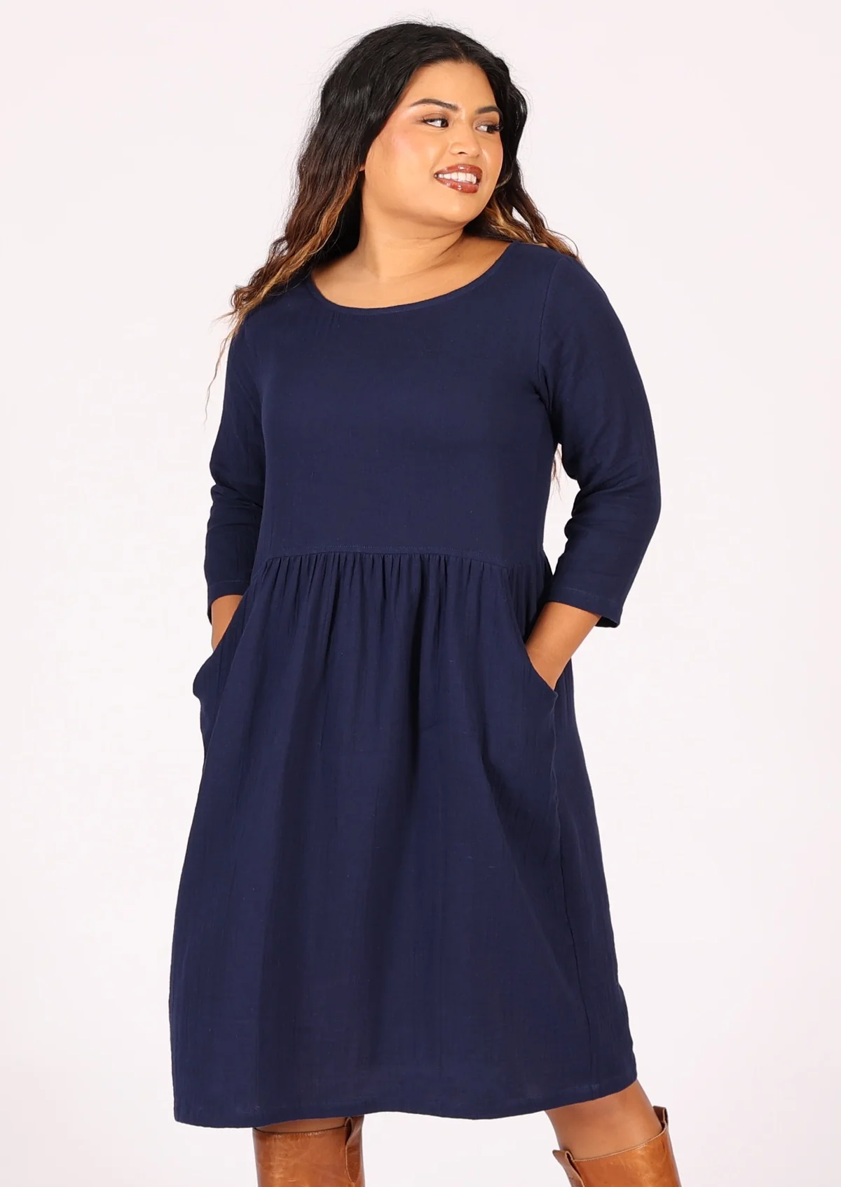 Avery Dress Ocean Cavern - Ysert