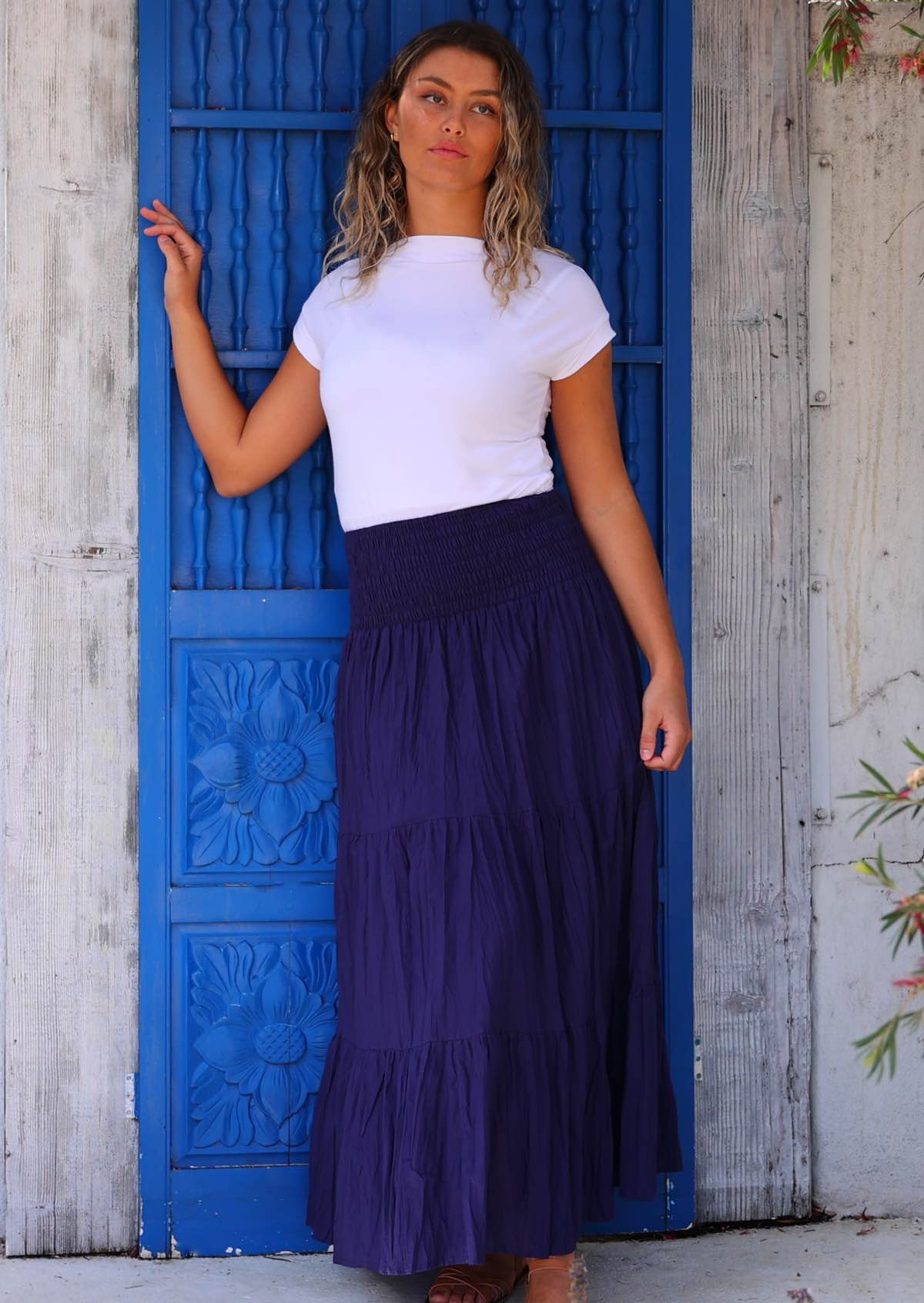 Dawn Maxi Skirt Rhodonite - Ysert
