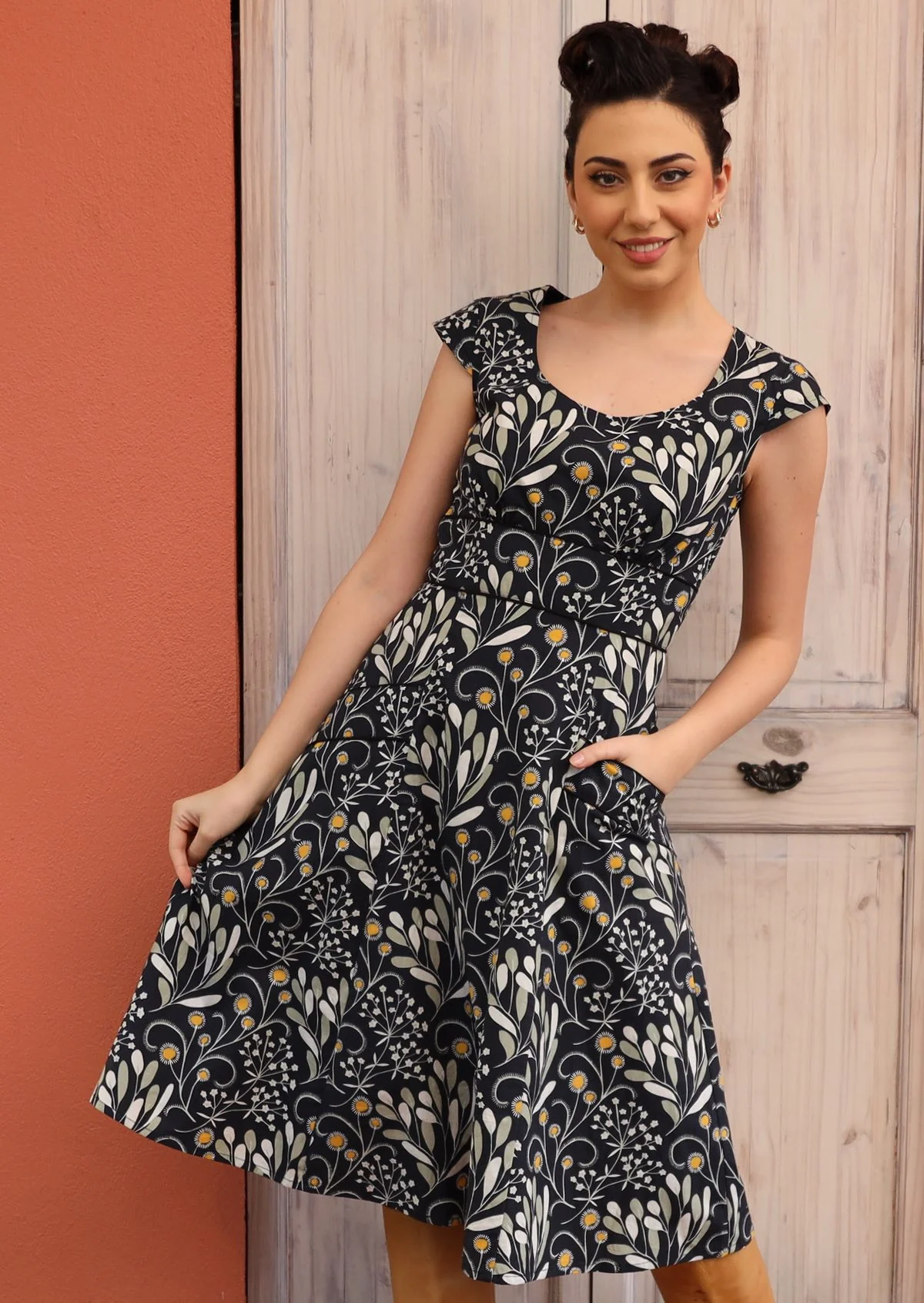 Scarlett Dress Wattle - Ysert
