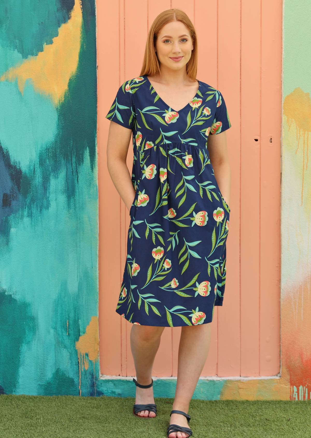 Etta Dress Midnight Reverie - Ysert