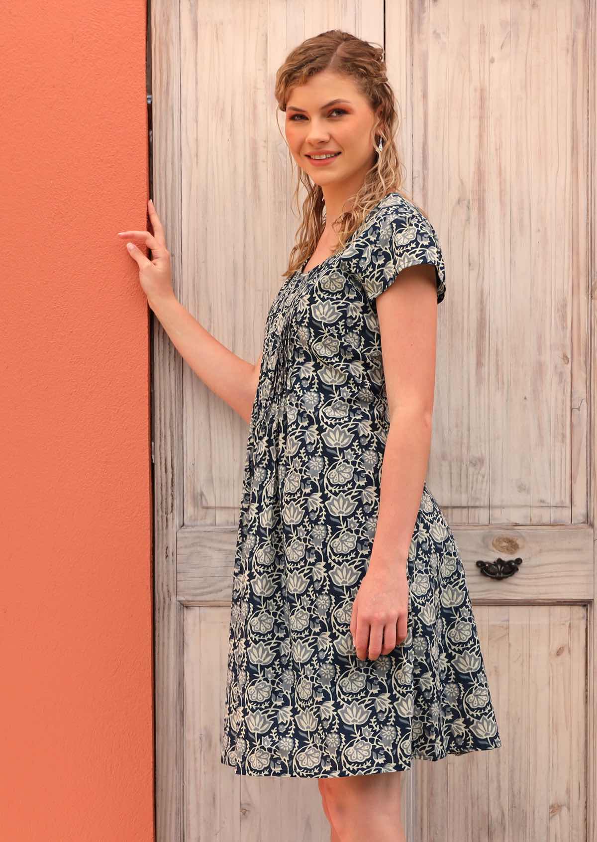 Tulsi Dress Indigo - Ysert