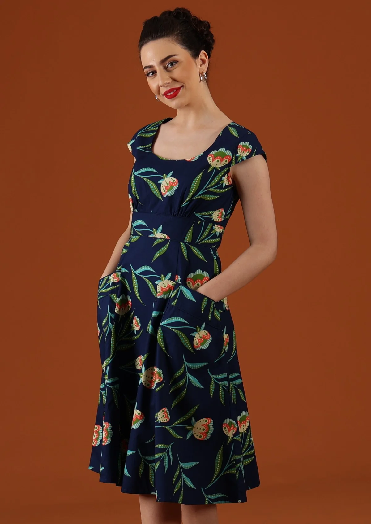 Scarlett Dress Midnight Reverie - Ysert