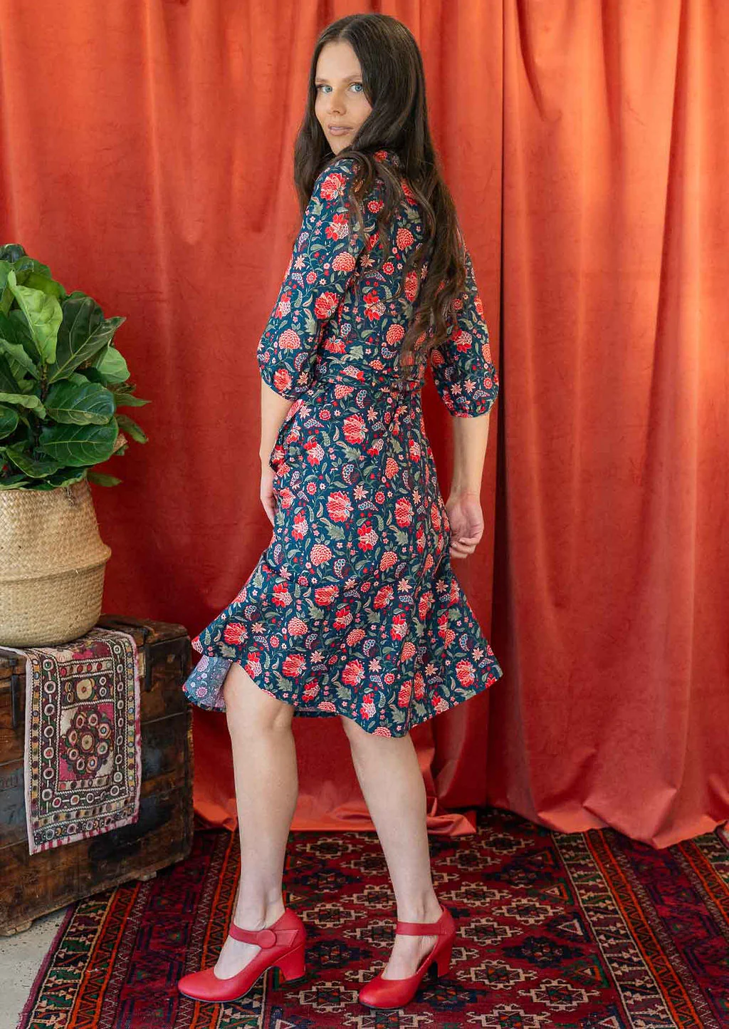 Ella Wrap Dress Kaveri - Ysert