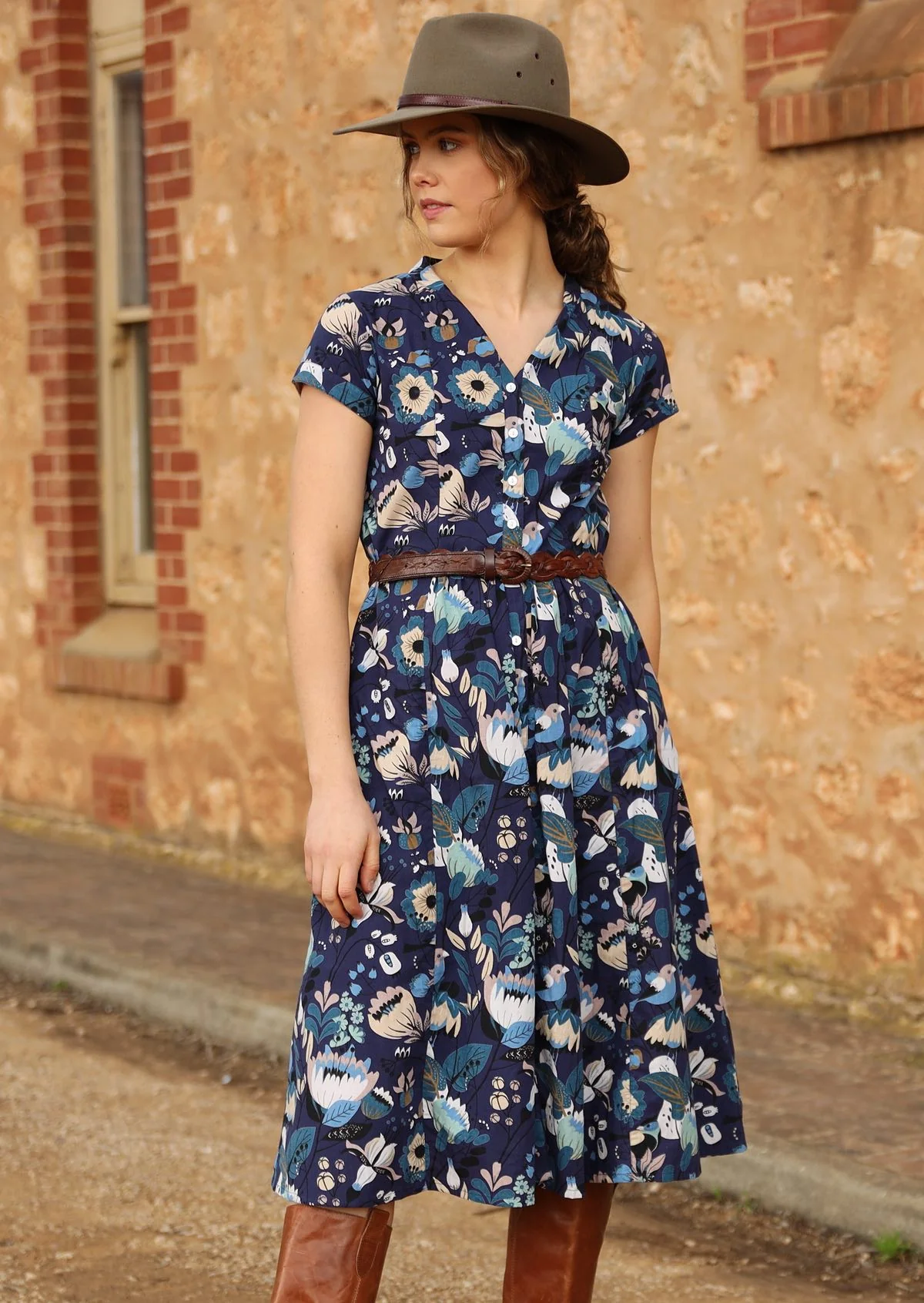 Vivien Dress Protea - Ysert