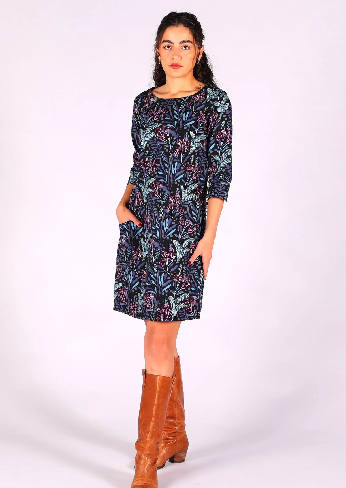 Jamie Dress Obsidian - Ysert