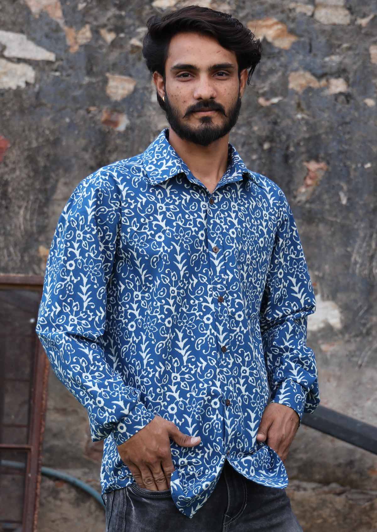 Long Sleeve Men's Shirt Nirvana - Ysert