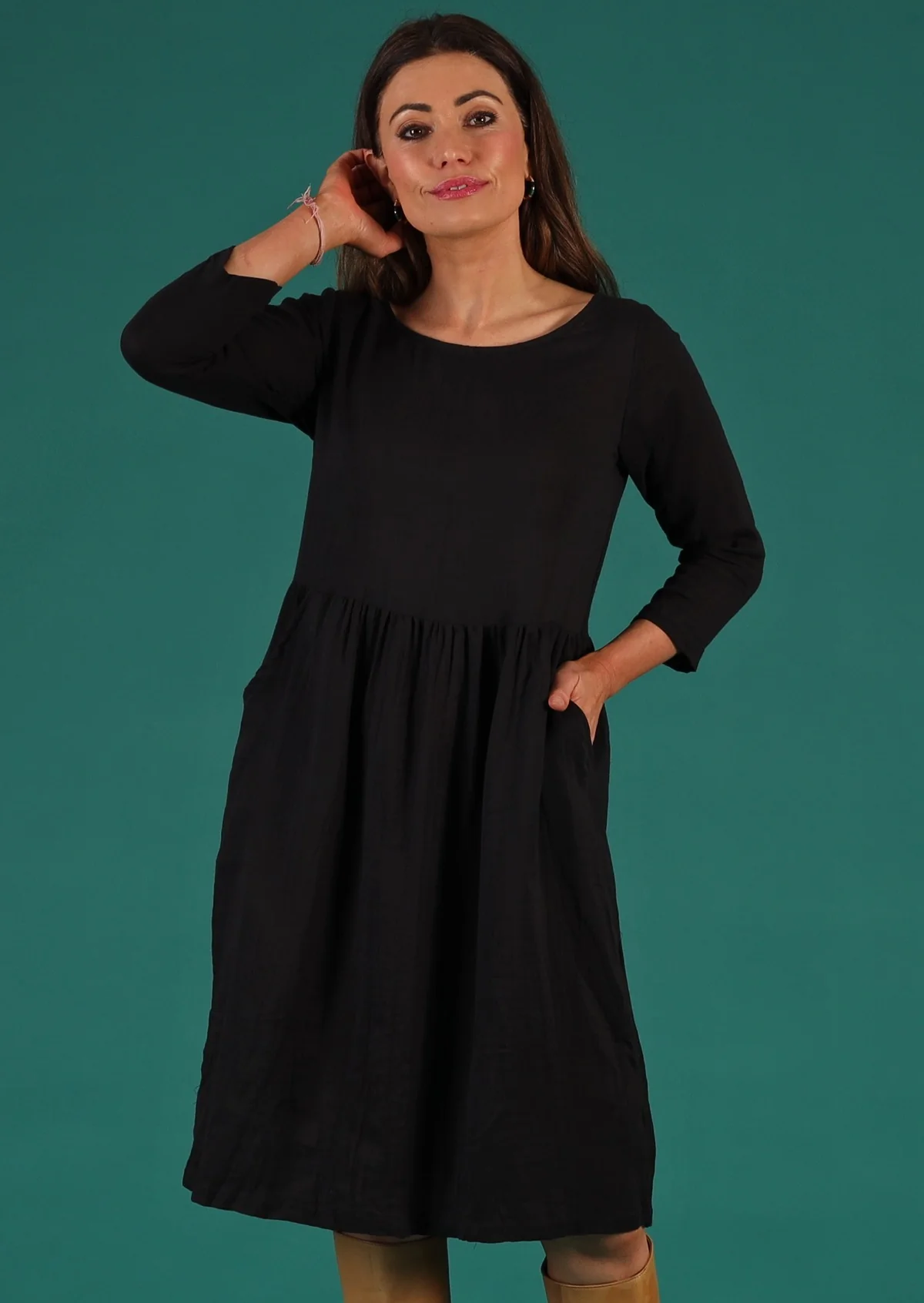 Avery Dress Black - Ysert