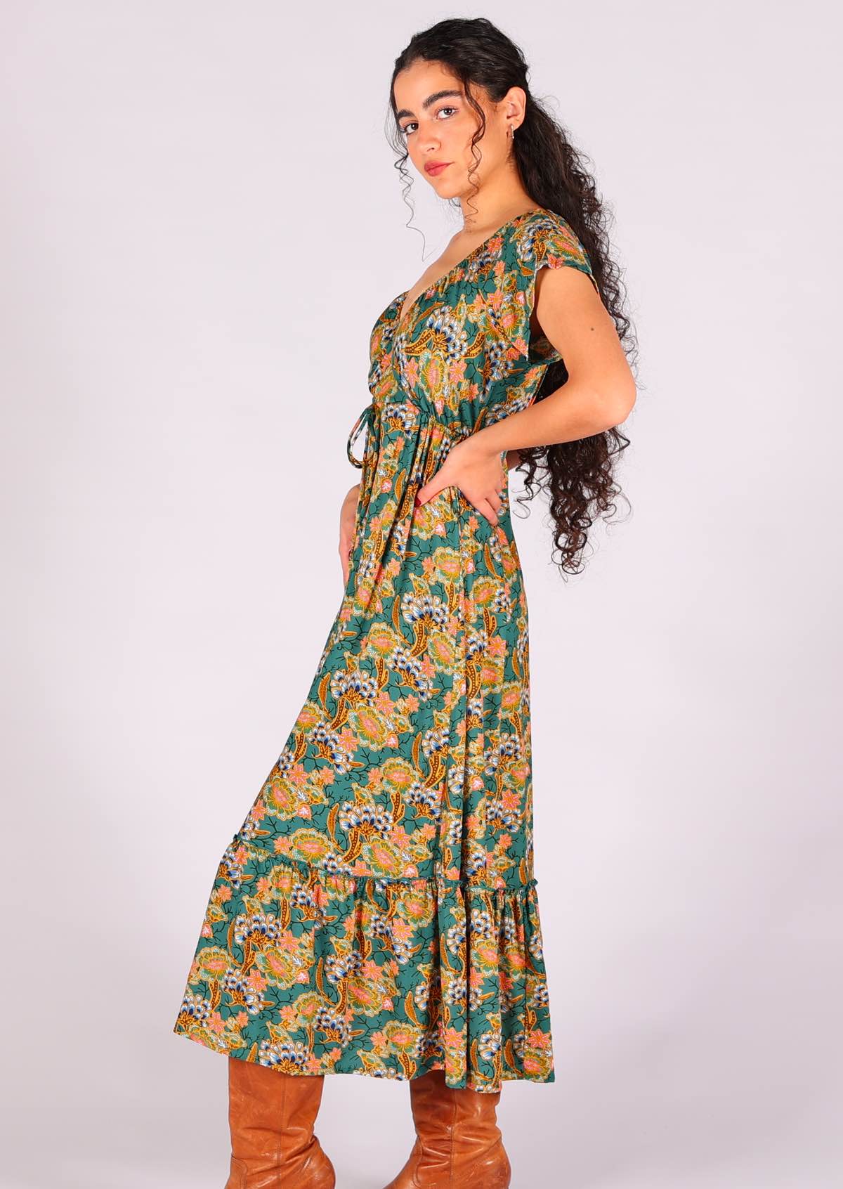 Nakita Dress Marigold - Ysert