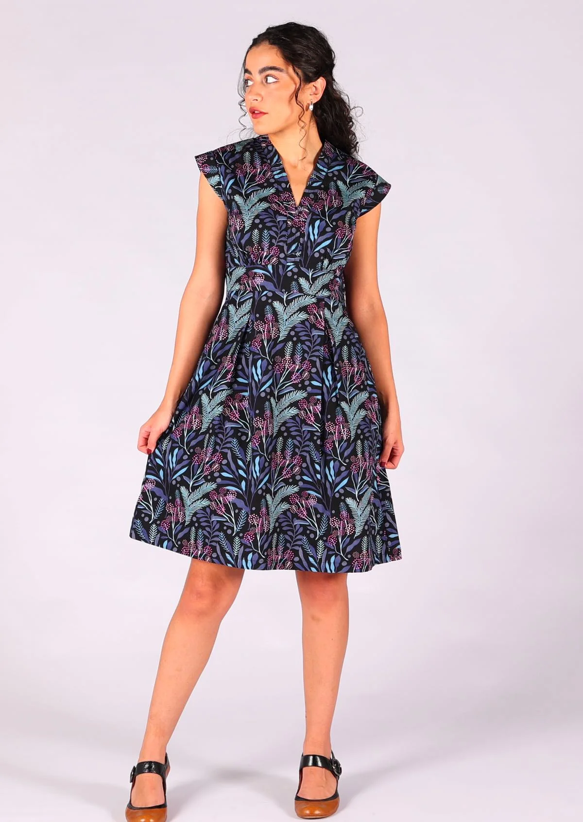 Billie Dress Obsidian - Ysert