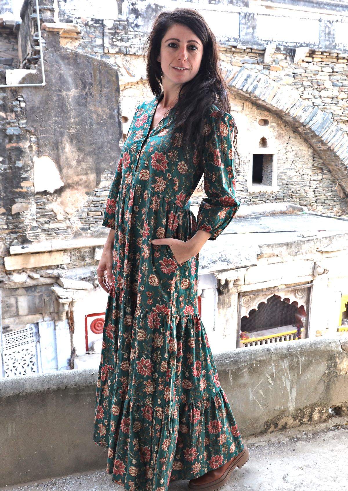 Vanya Tiered Maxi Dress - Ysert