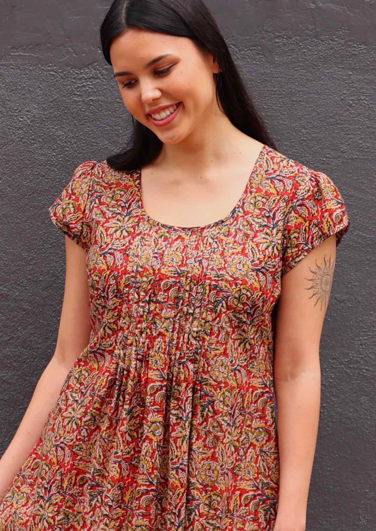Tulsi Dress Wild Spice - Ysert