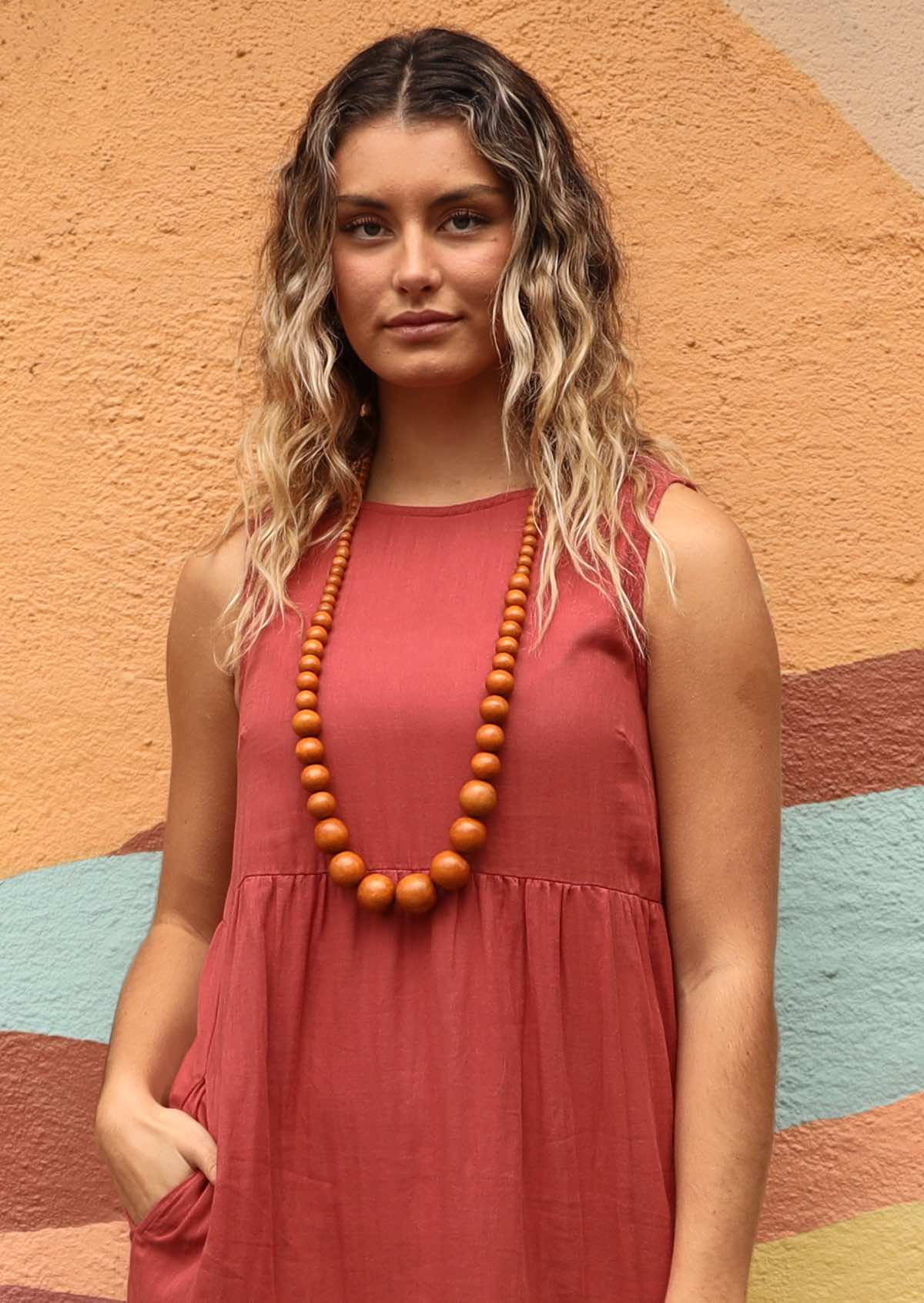 Mandy Necklace Turmeric - Ysert