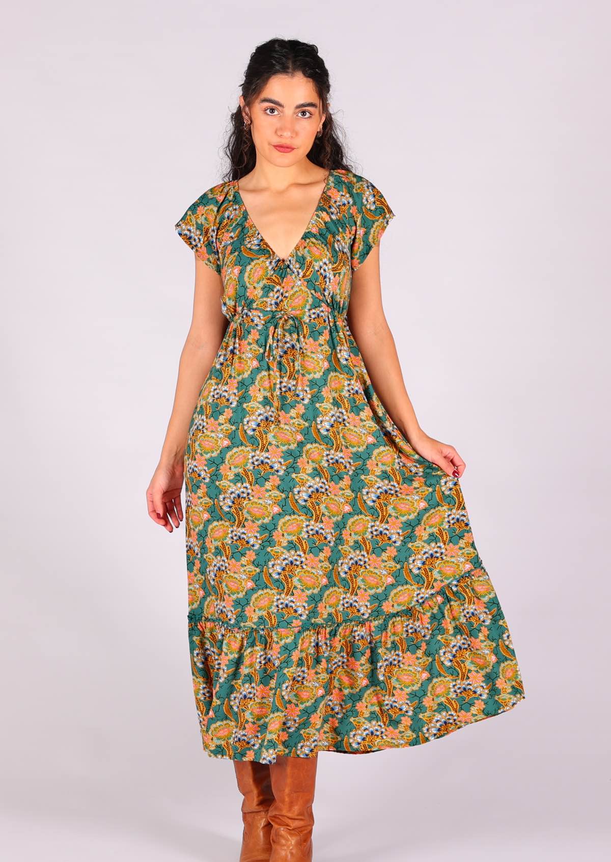 Nakita Dress Marigold - Ysert