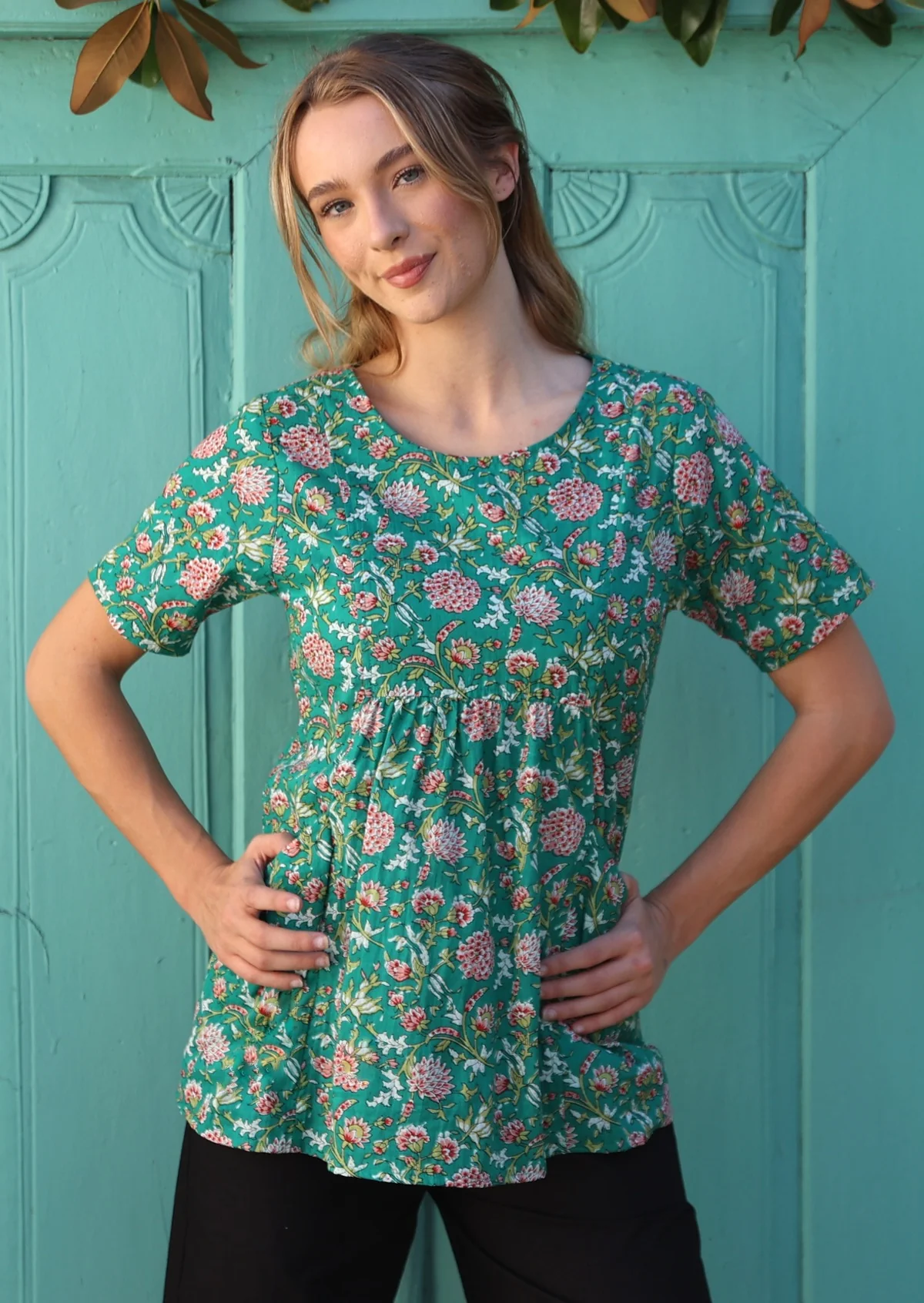Tillie Top Juniper - Ysert