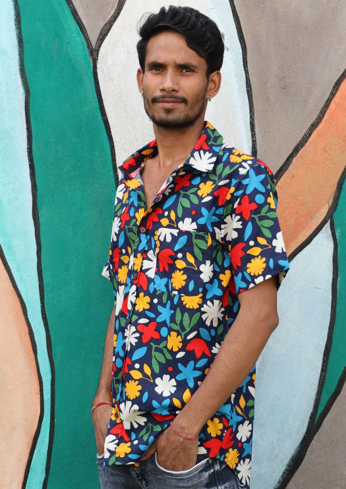 Men's Cotton Shirt Bright - Ysert