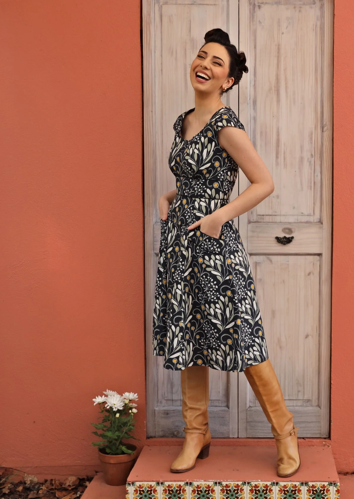 Scarlett Dress Wattle - Ysert