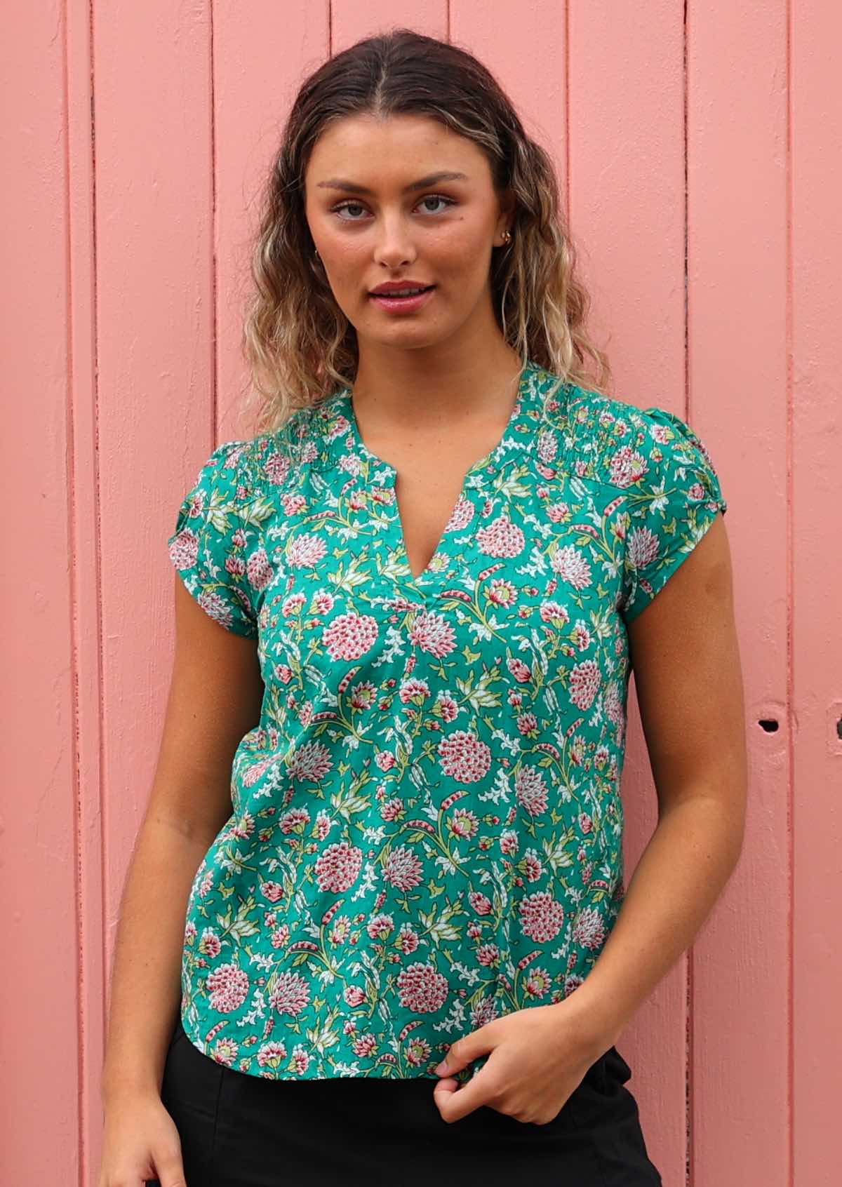 Sky Blouse Juniper - Ysert