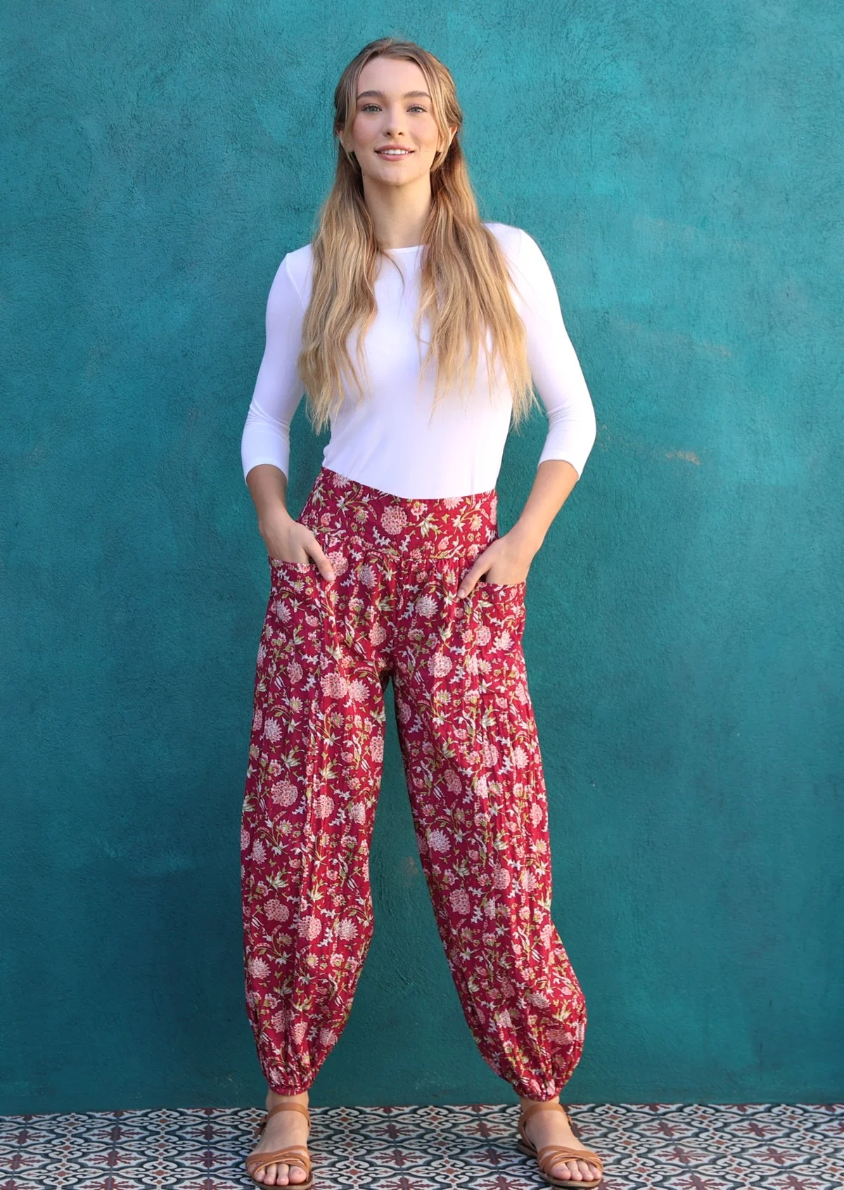 Pilot Pants Cranberry - Ysert