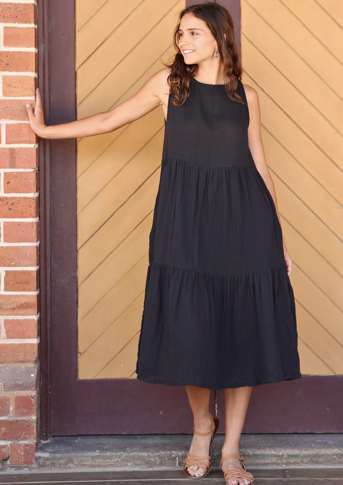 Tully Dress Black - Ysert