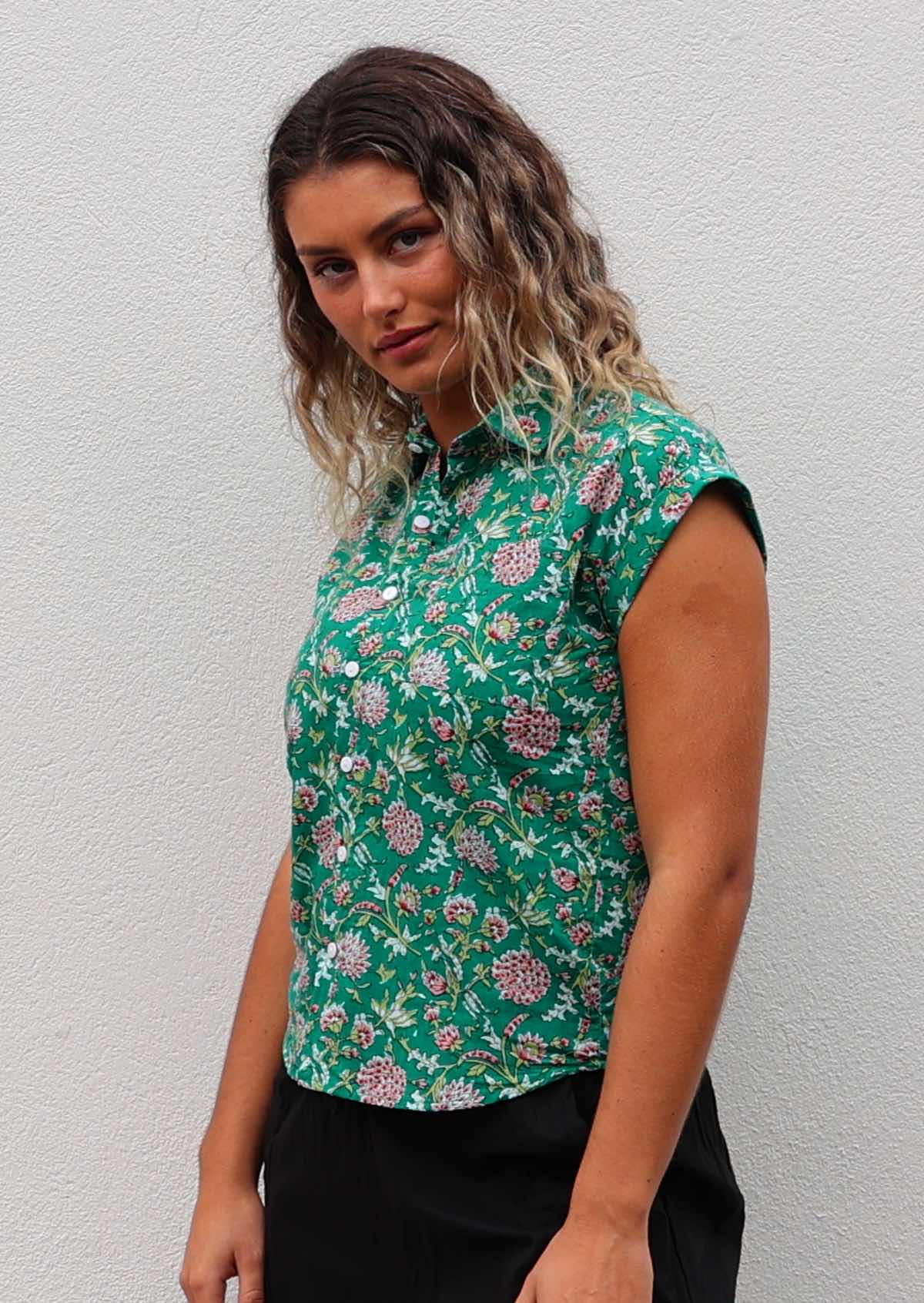 Button Up Shirt Juniper - Ysert