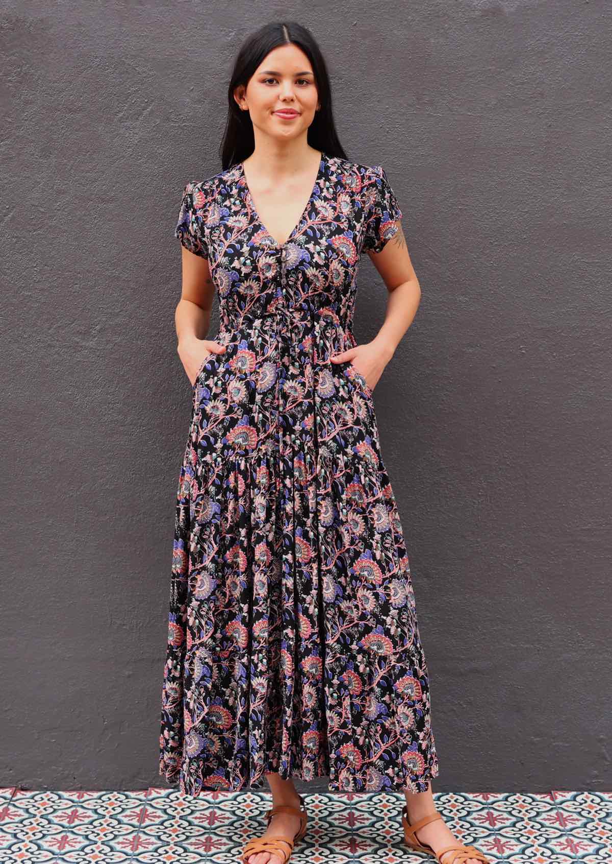 Acacia Maxi Dress Orchid - Ysert