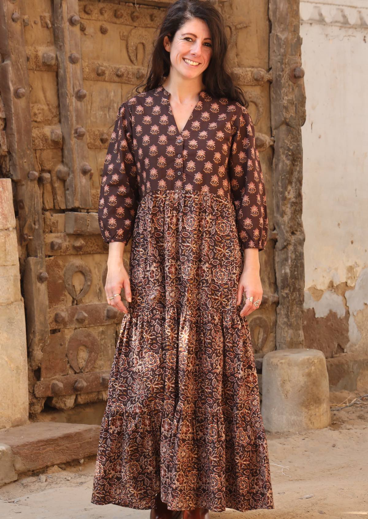 Mahika Tiered Maxi Dress - Ysert