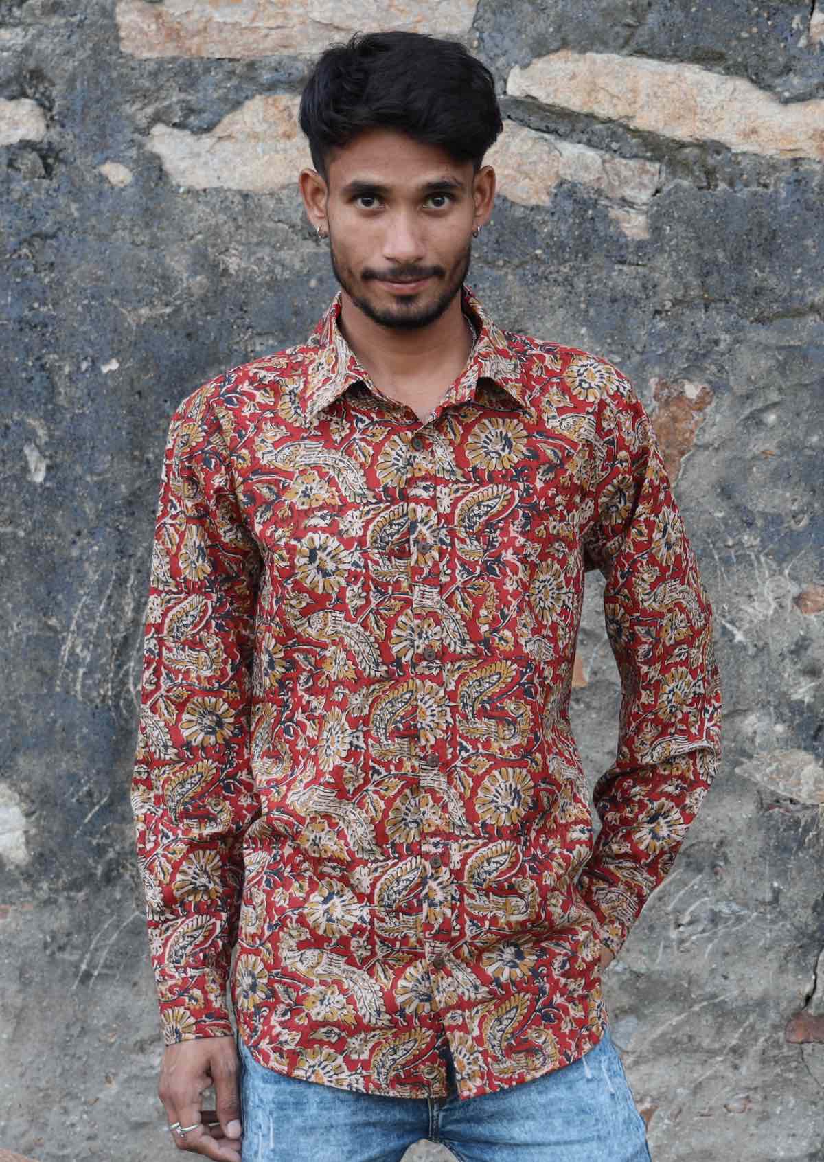 Long Sleeve Men's Shirt Mayur - Ysert