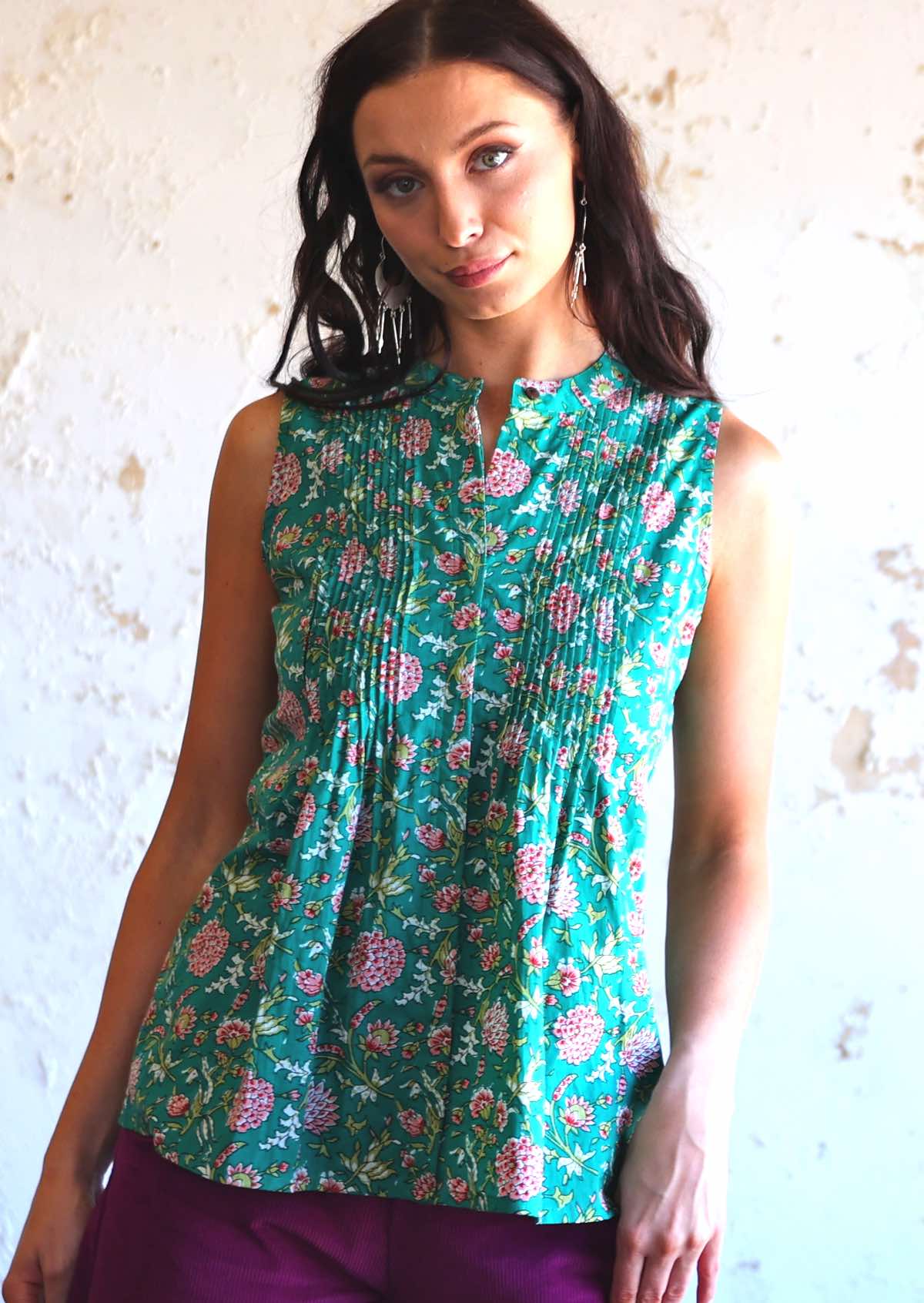 Camille Top Juniper - Ysert
