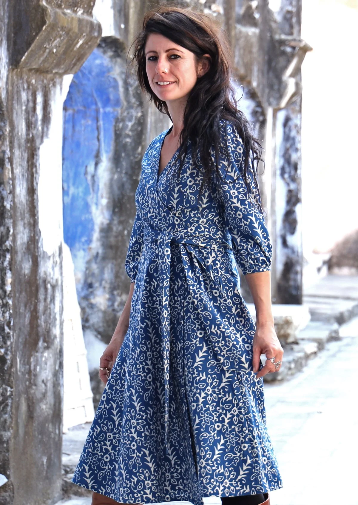 Ella Wrap Dress Nirvana - Ysert