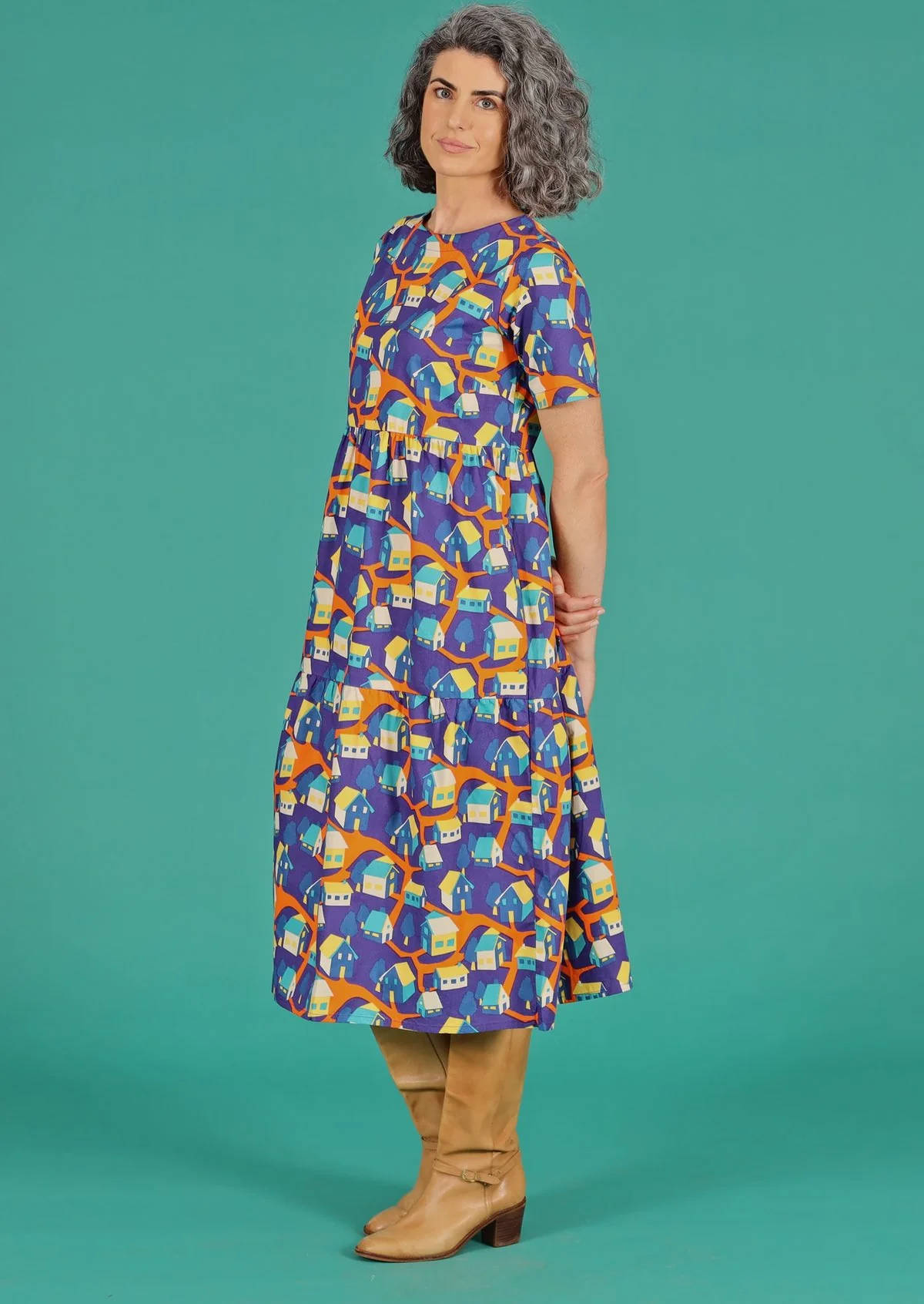 Claudia Dress Around the Houses - Ysert