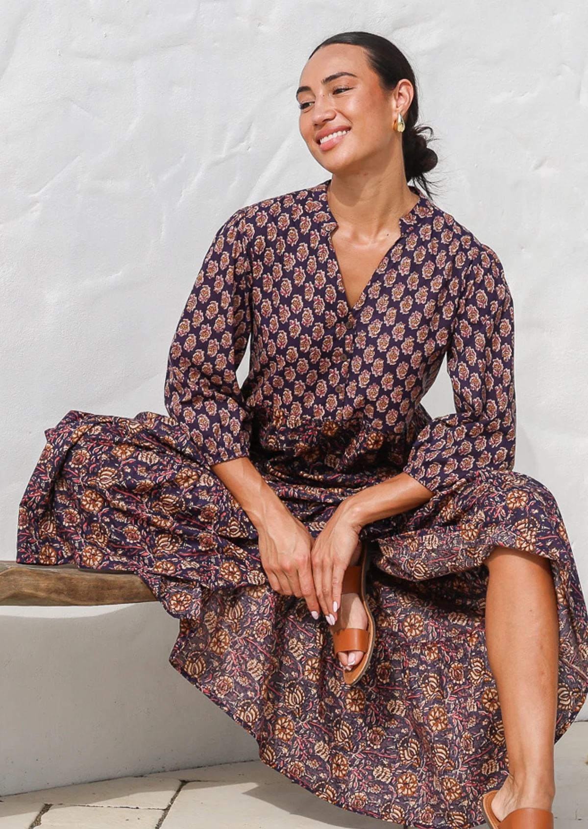 Raani Tiered Maxi Dress - Ysert