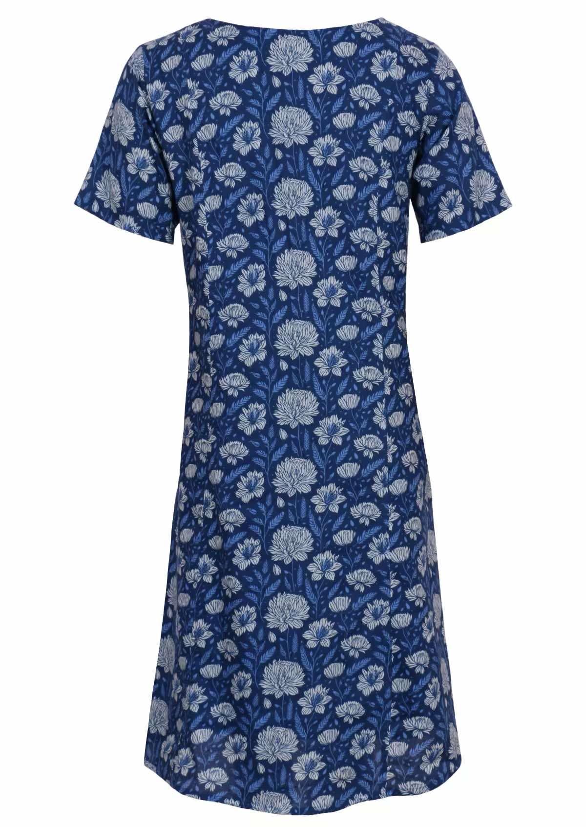 Frankie Dress Blue Meadow - Ysert