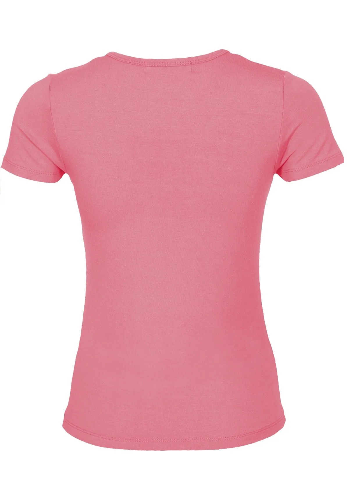 Scoop Neck T-Shirt Pink - Ysert